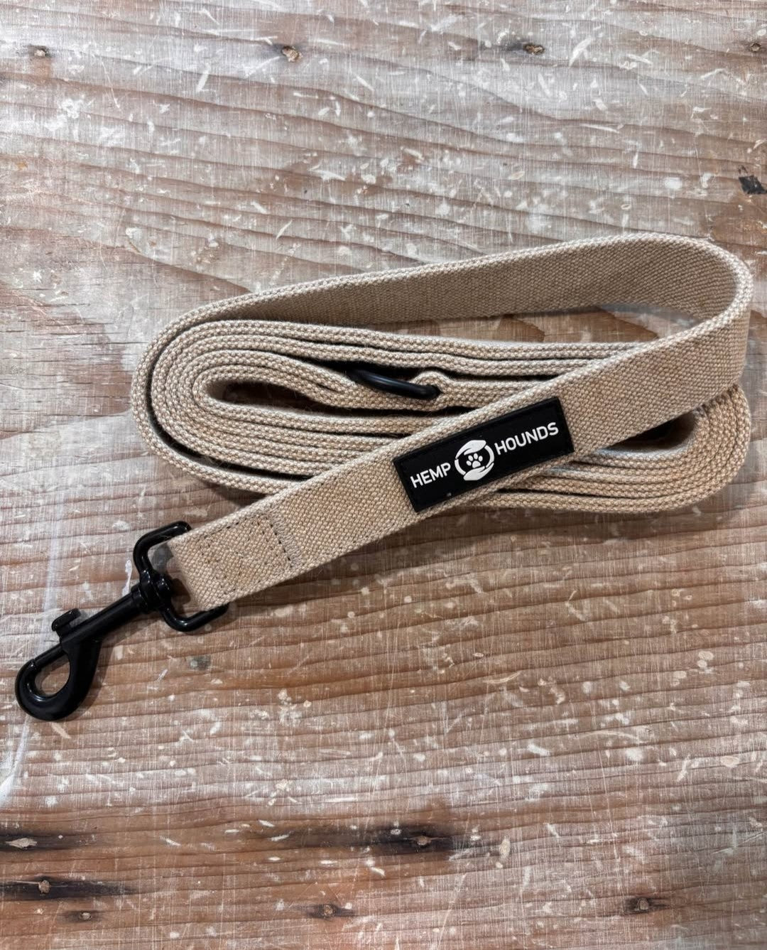 Natural Hemp Dog Lead