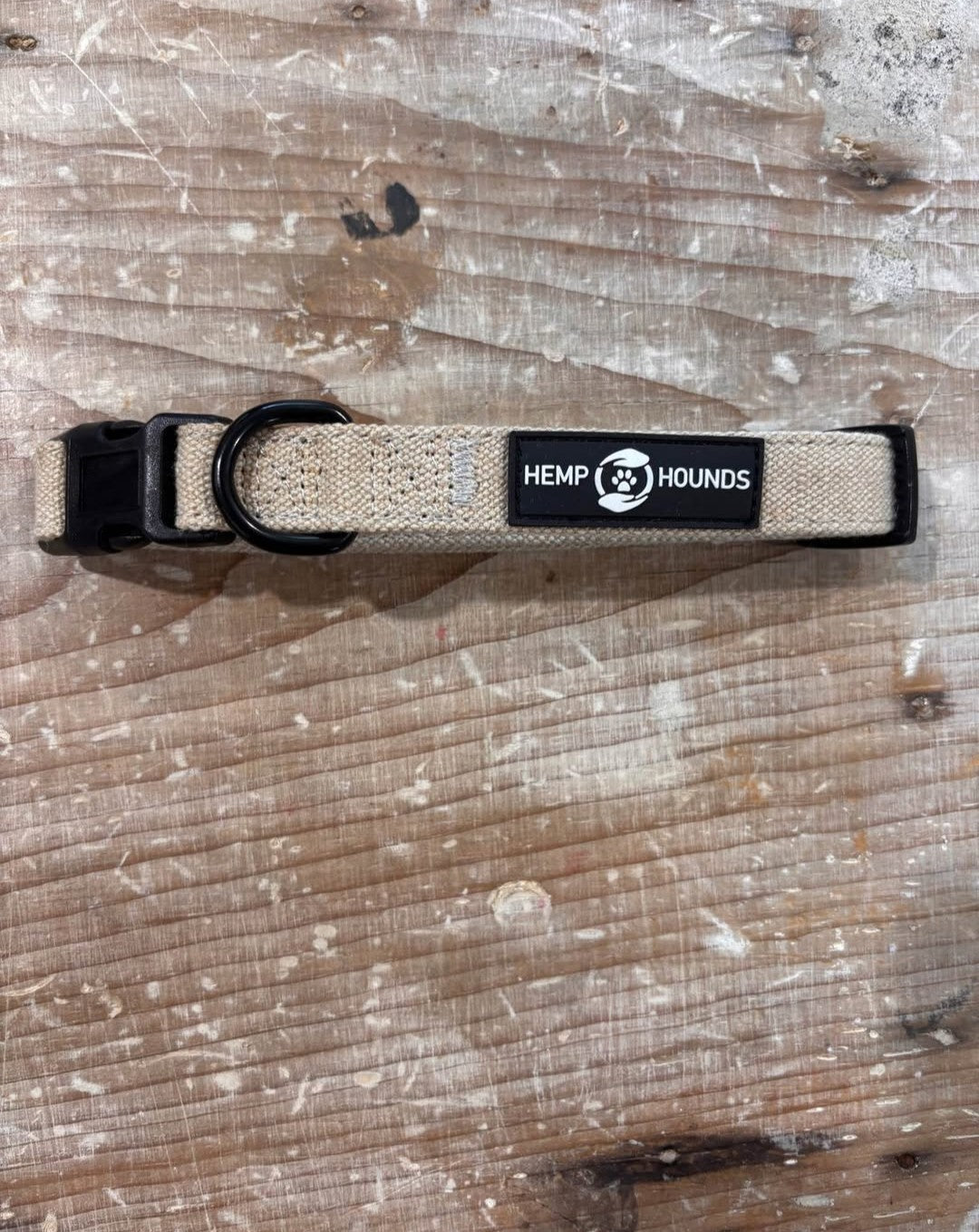 Natural Hemp Dog Collar
