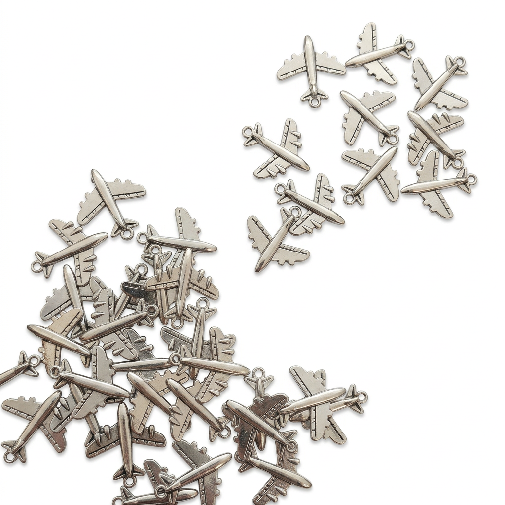 Aeroplane charm photo clean-up