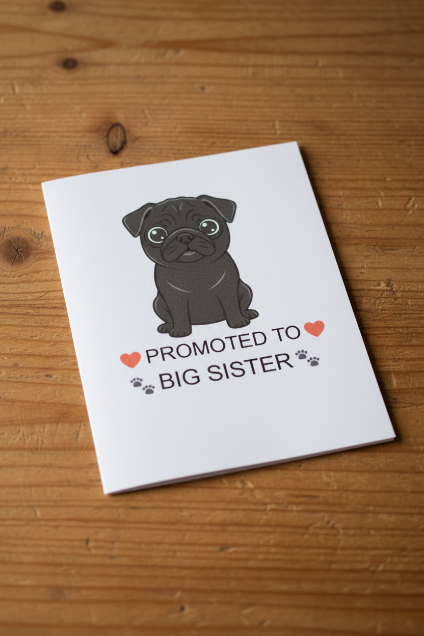 Big Sister - Wood Background
