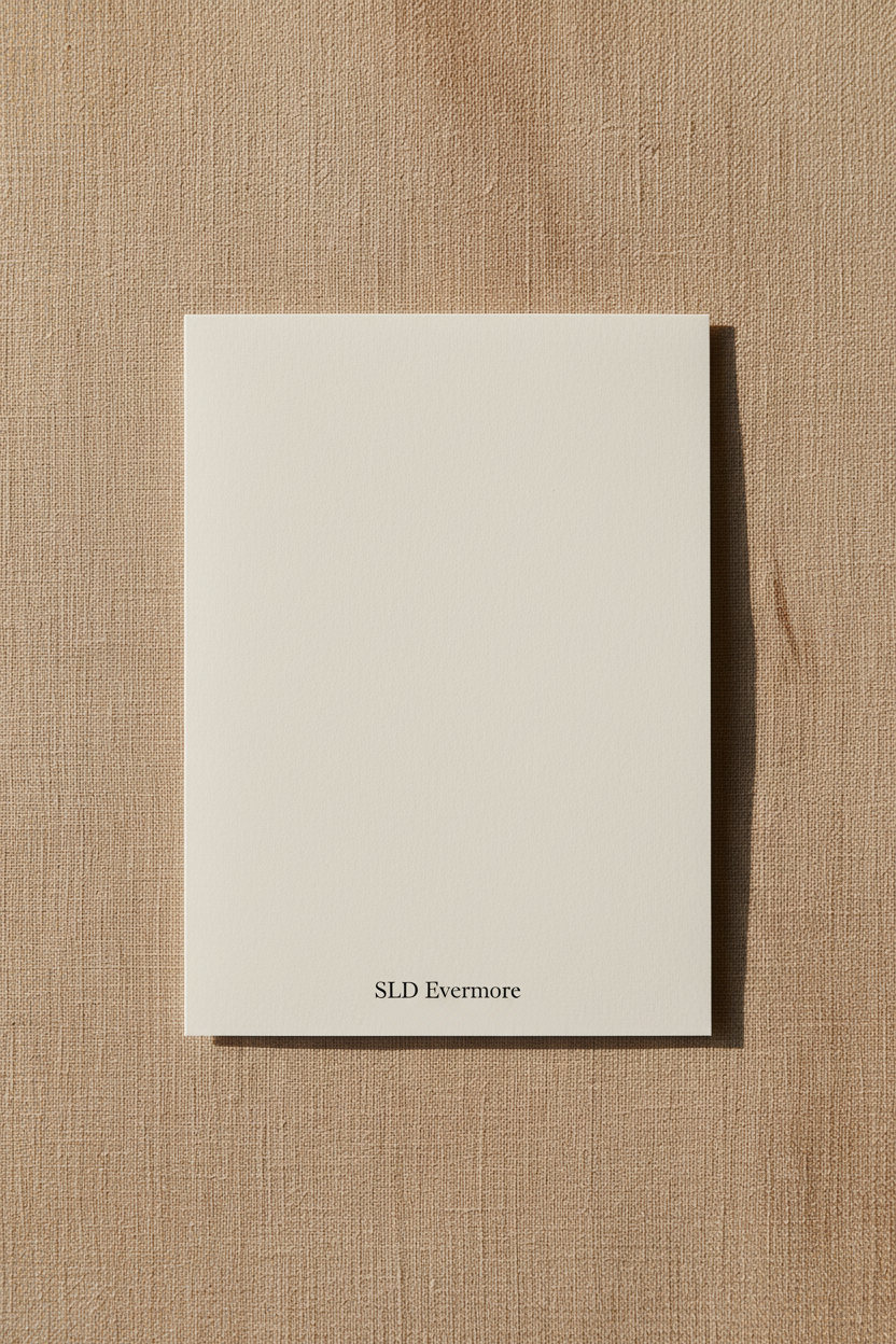 Card 1 back with warm wood background