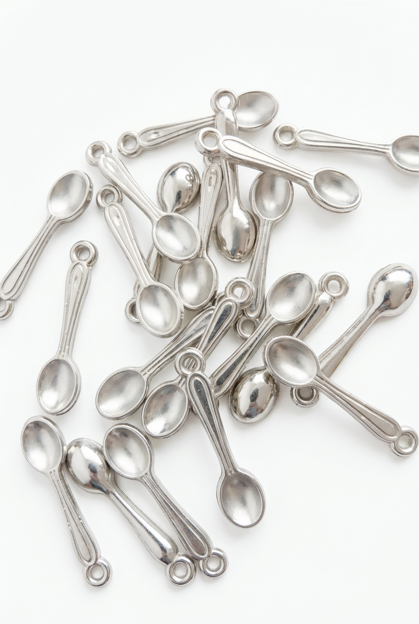 Cleaned-up spoon charm photo