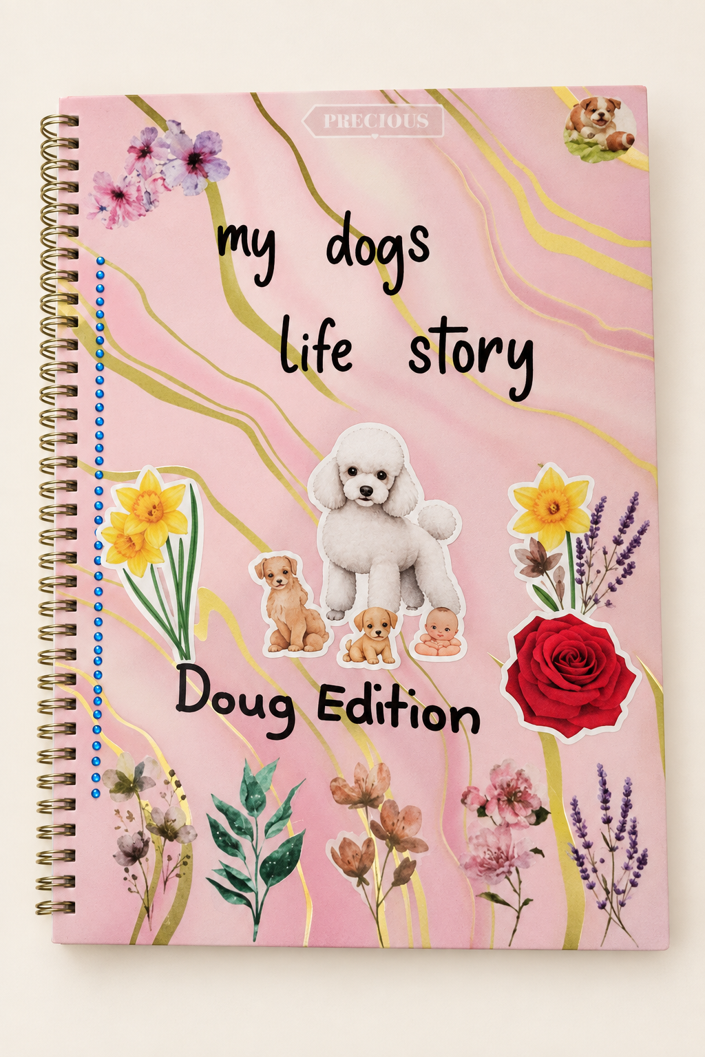 Doug pink poodle cover