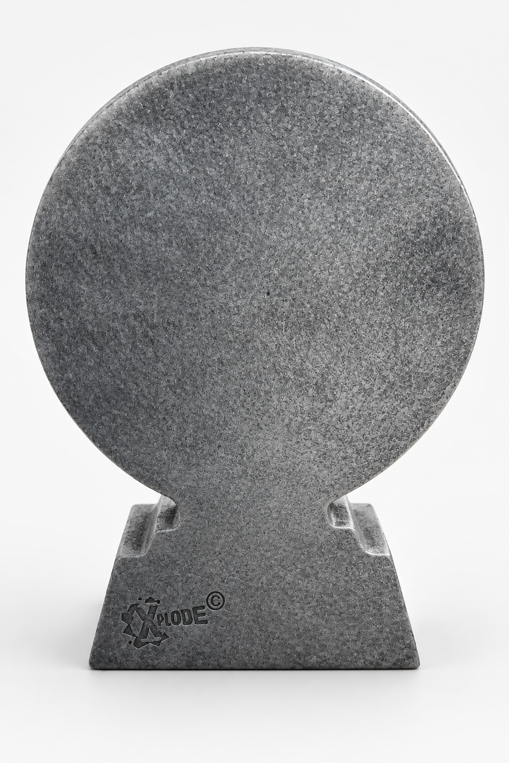 Horse head trophy, back view