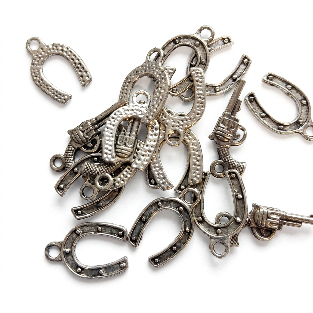 Horseshoe Journal Charm Bag – 17 Charms