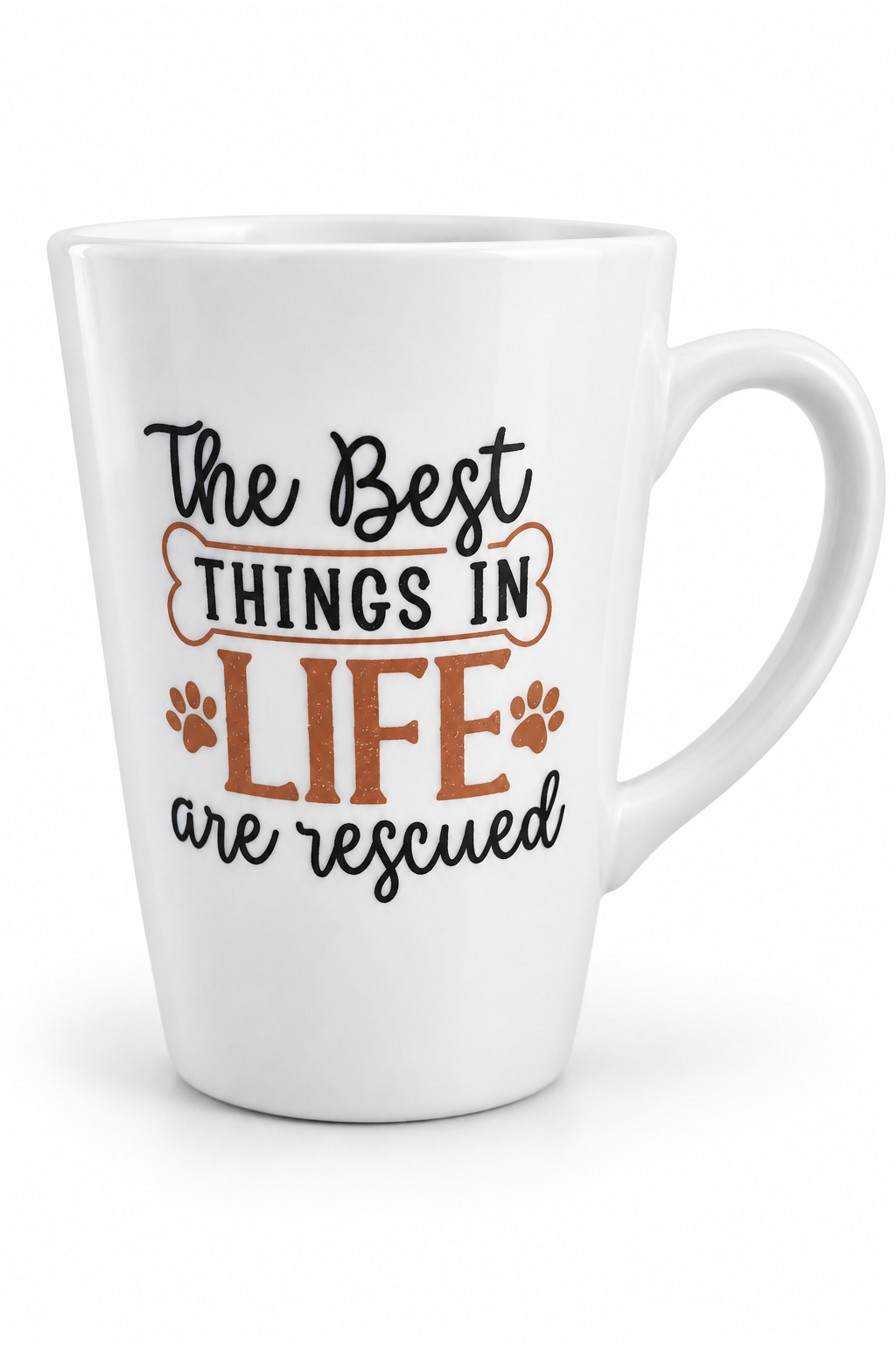 The Best Things in Life Are Rescued mug