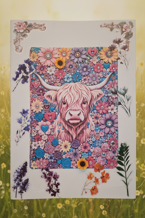 Upright cow book cover